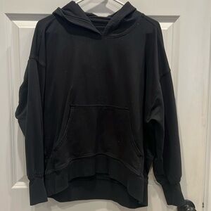 Lulu lemon perfect condition black pullover hooded sweatshirt